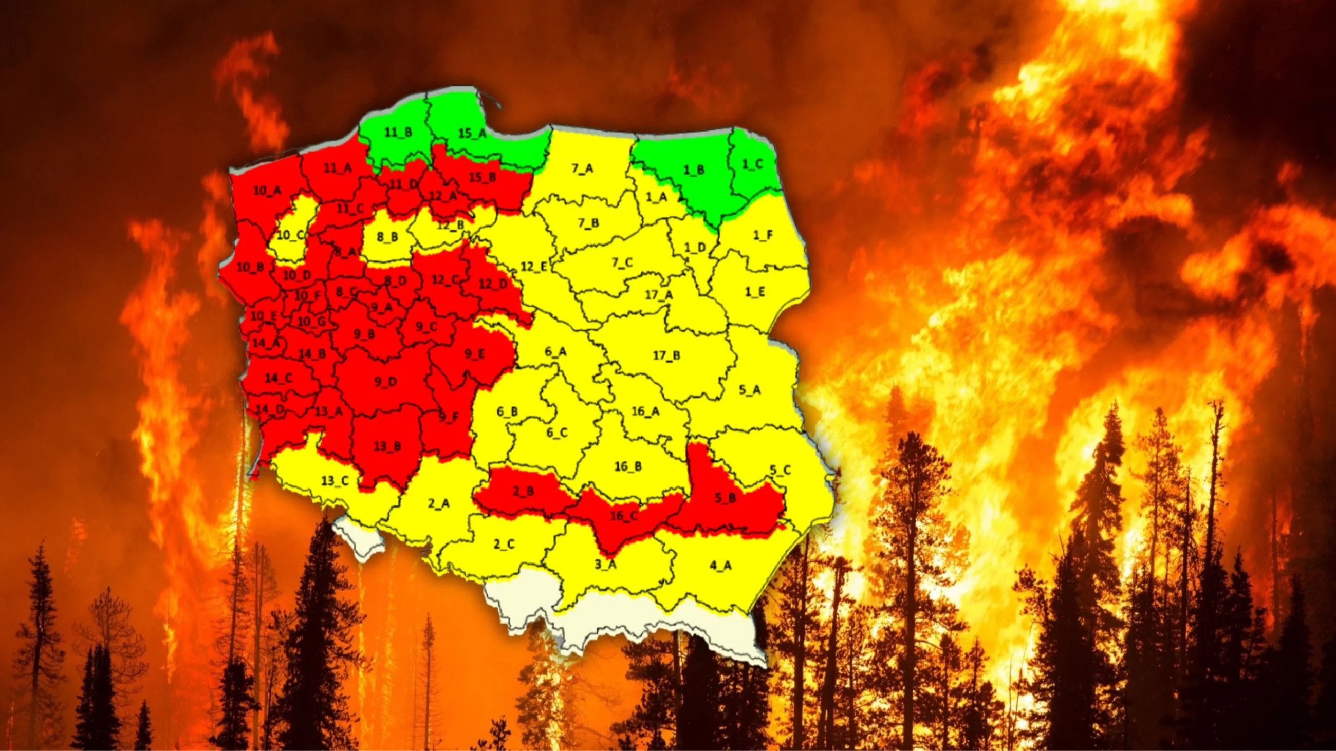 Mapa zagrożenia pożarowego