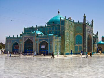 Niebieski Meczet w Afganistanie