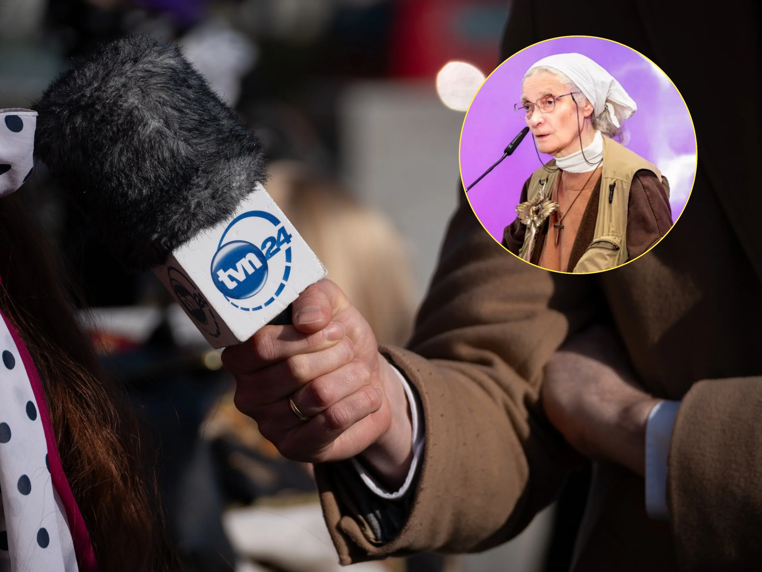 Niecodzienna sytuacja w TVN24