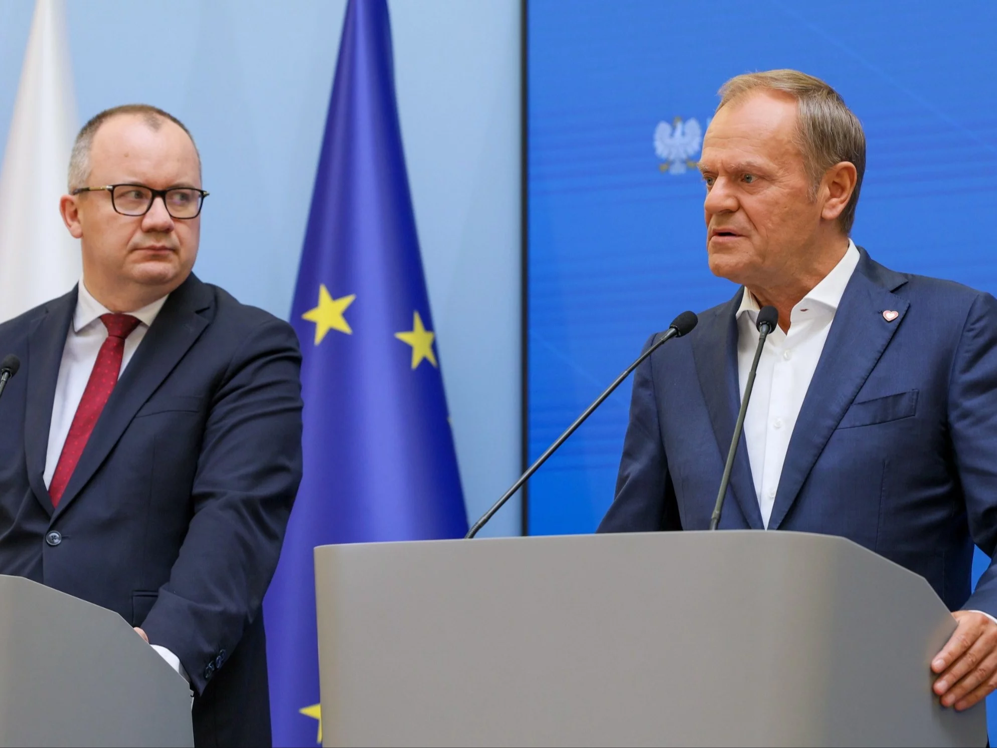 Adam Bodnar i Donald Tusk