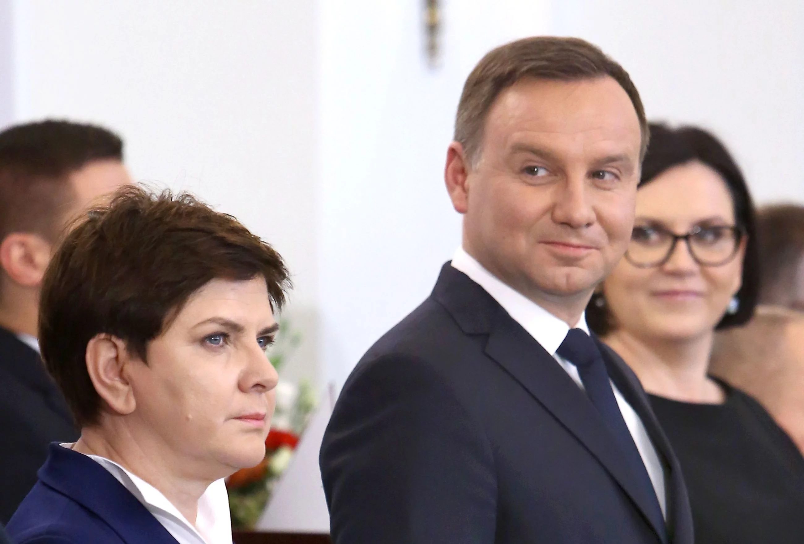 Beata Szydło i Andrzej Duda