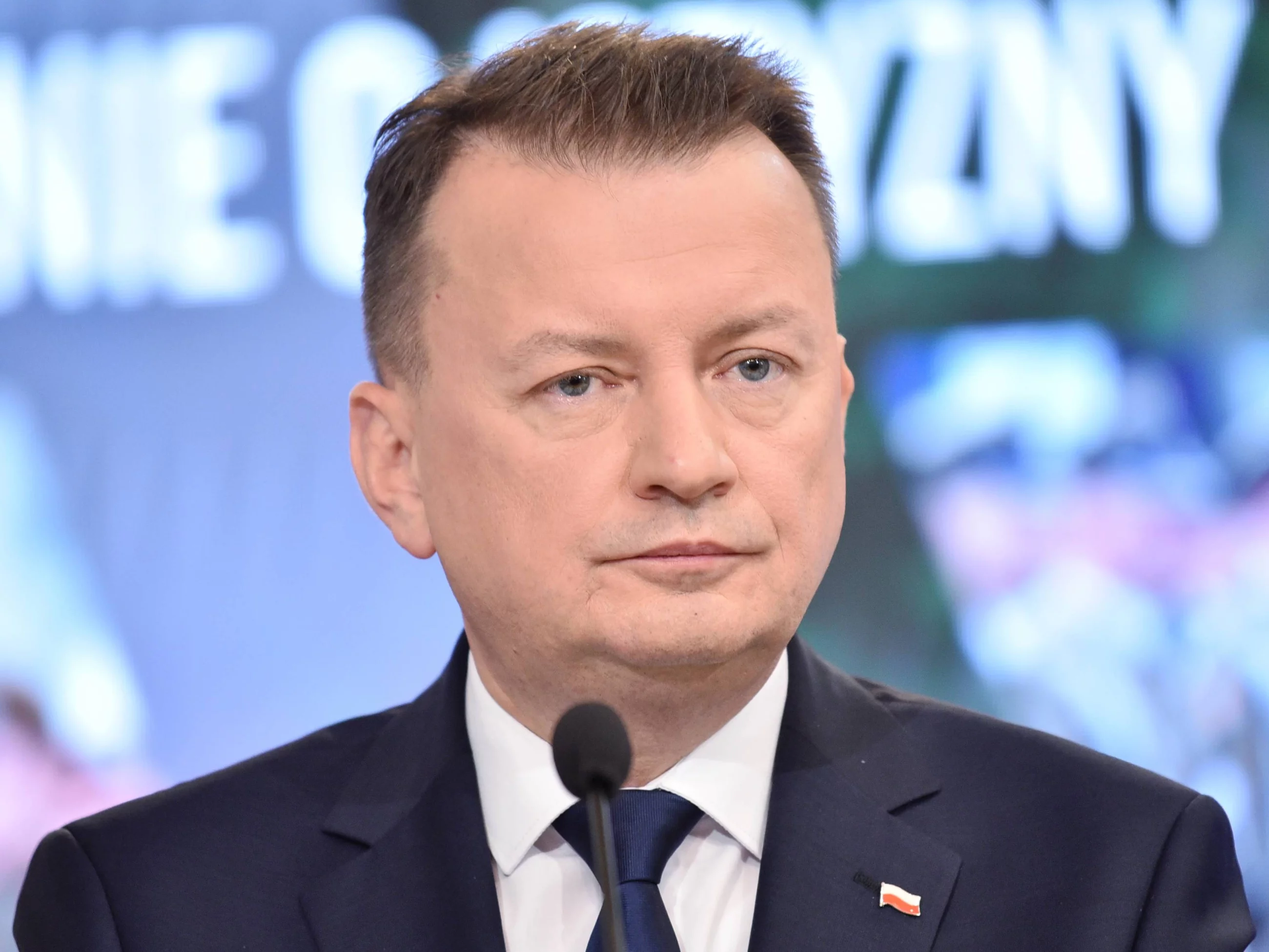 Szef MON Mariusz Błaszczak