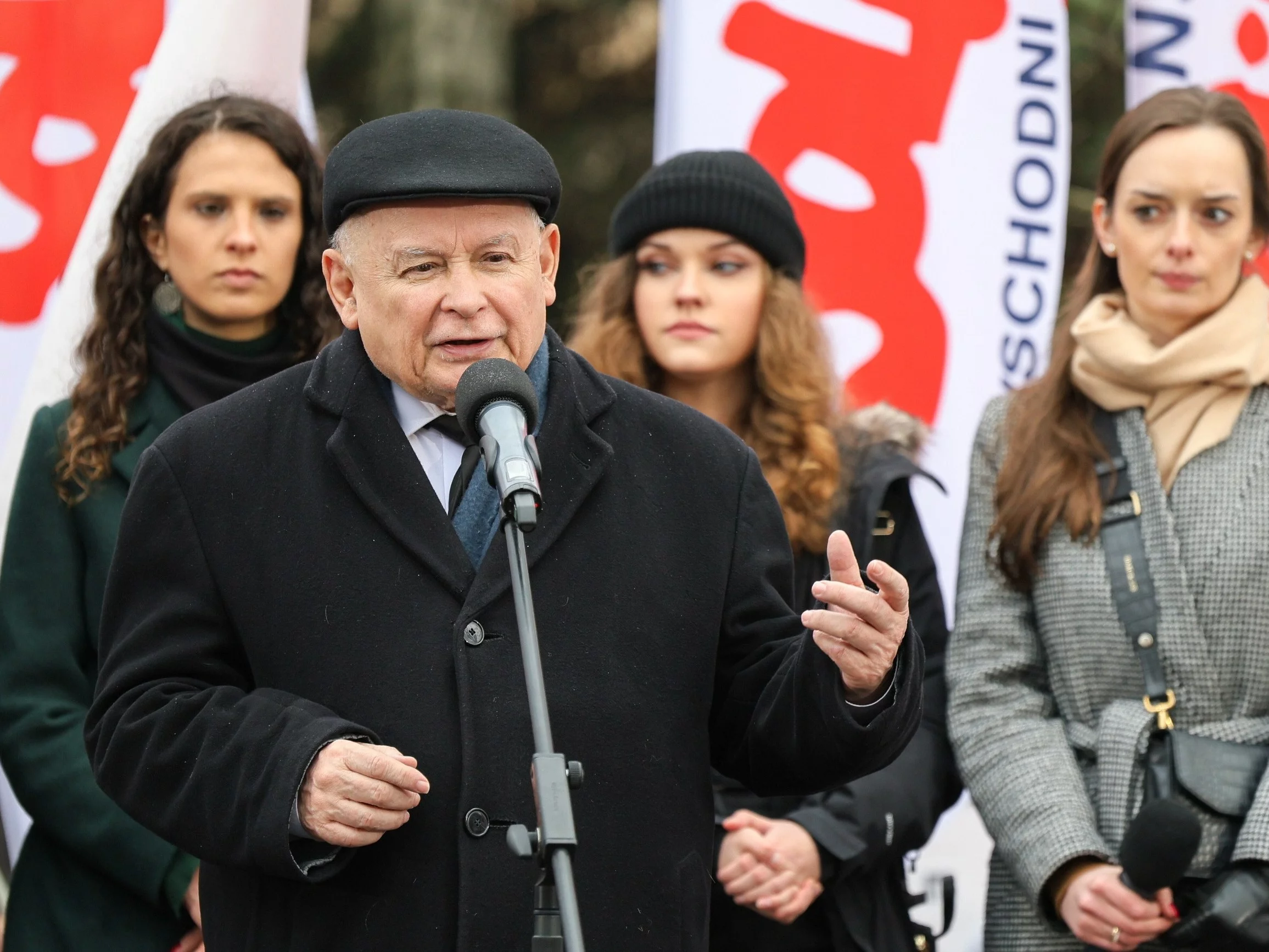 Prezes PiS Jarosław Kaczyński