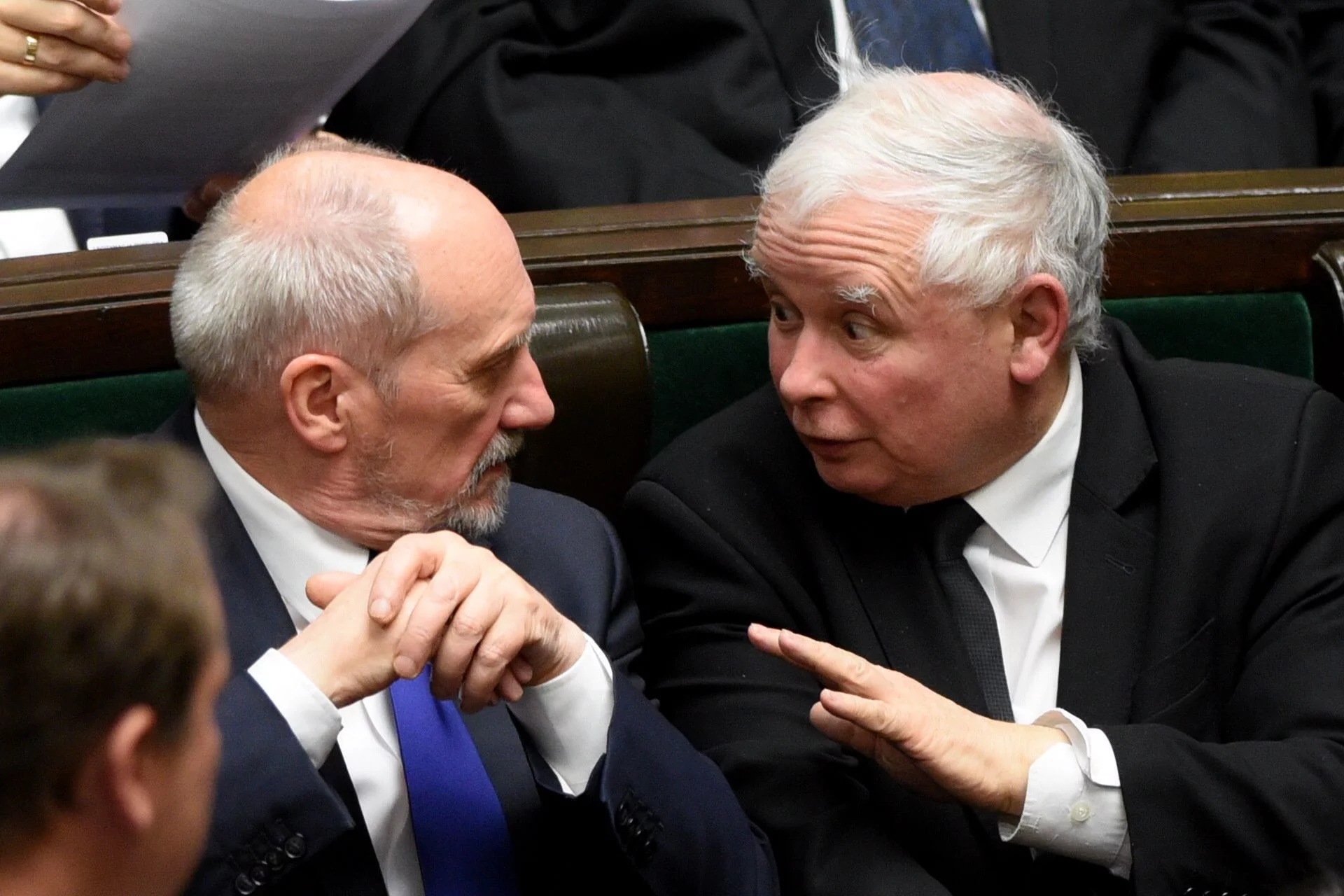 Antoni Macierewicz i Jarosław Kaczyński