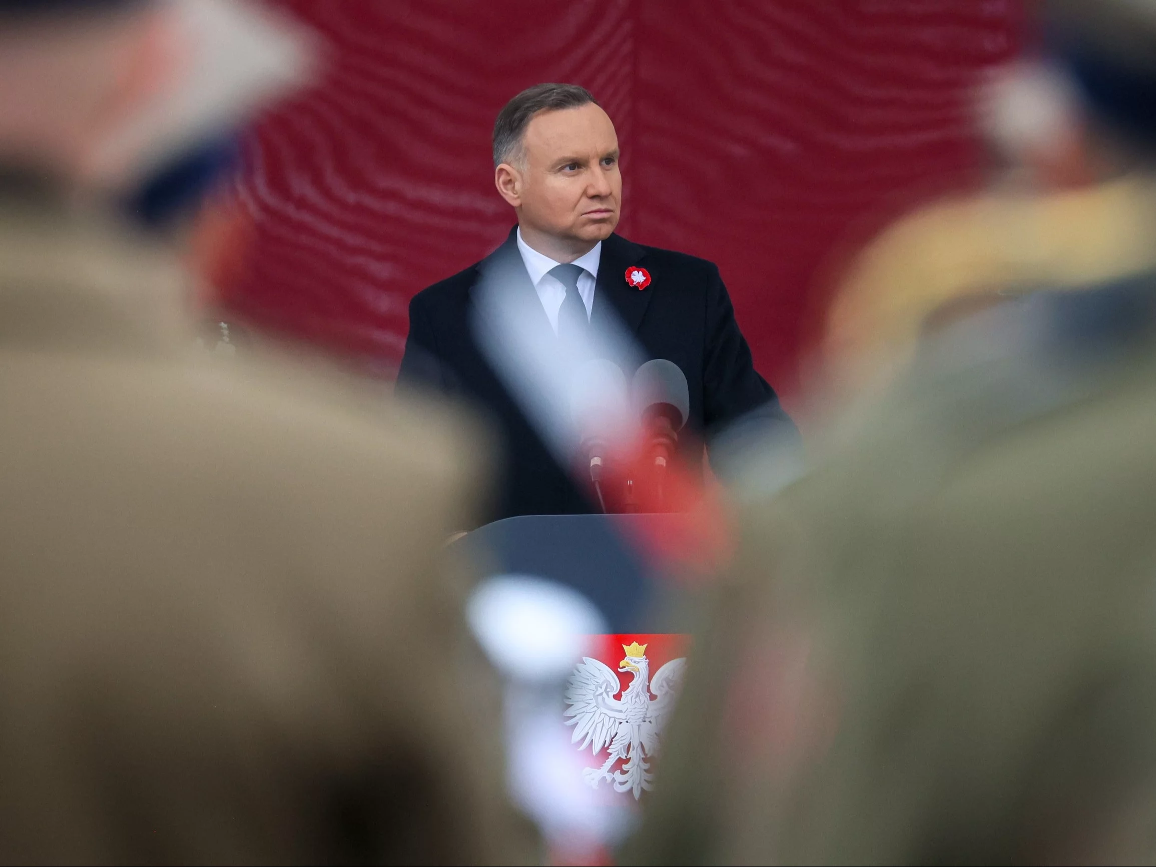 Prezydent Andrzej Duda podczas obchodów Narodowego Święta Niepodległości