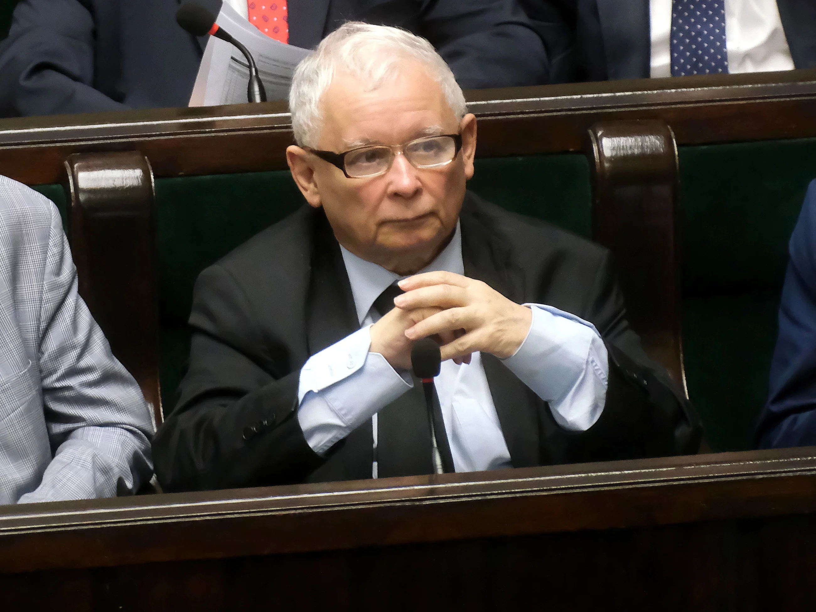 Jarosław Kaczyński w Sejmie