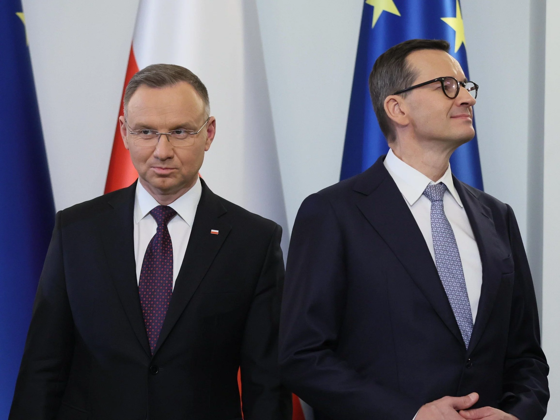 Andrzej Duda i Mateusz Morawiecki