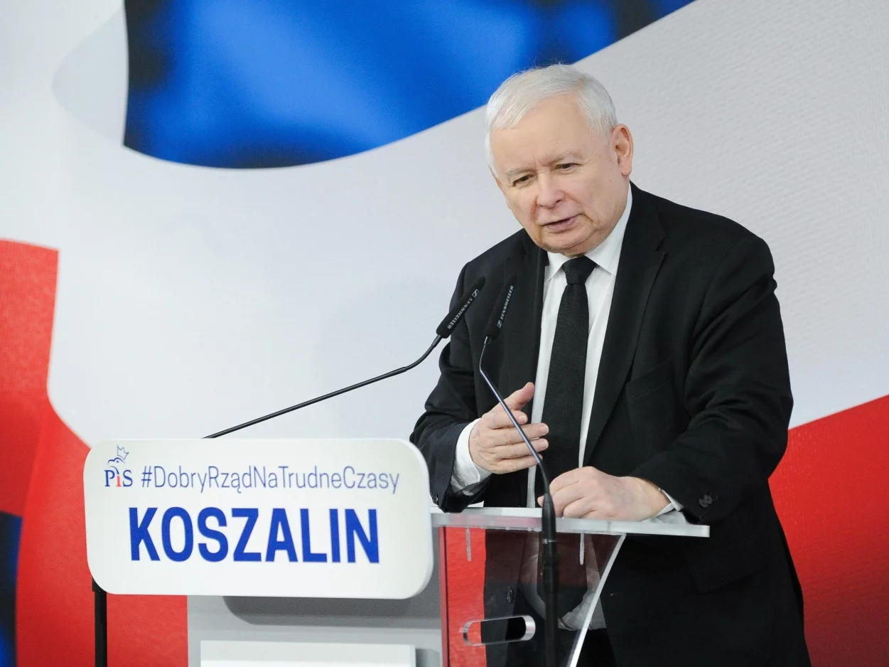 Prezes PiS Jarosław Kaczyński