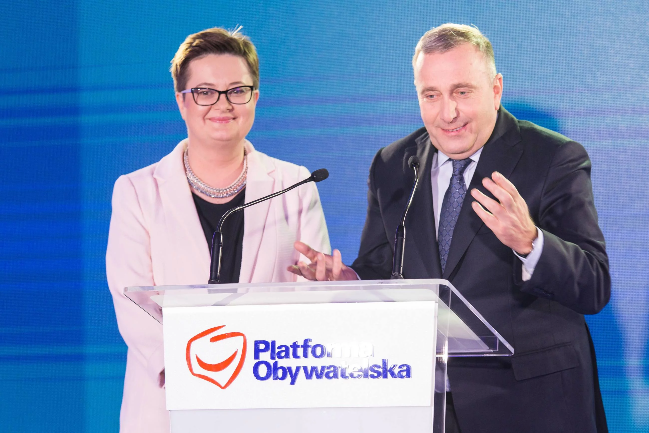 Katarzyna Lubnauer, Grzegorz Schetyna