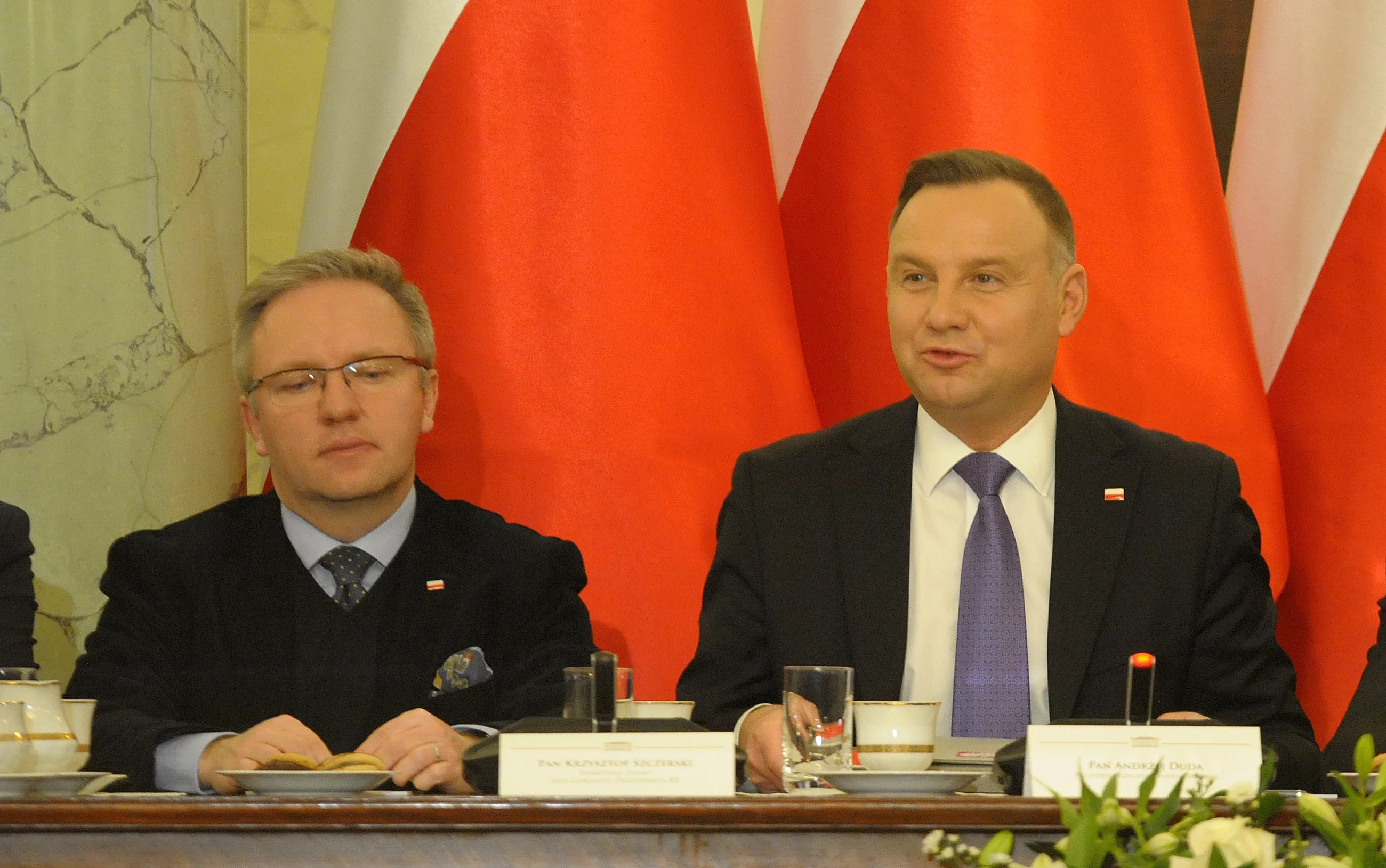 Krzysztof Szczerski i Andrzej Duda