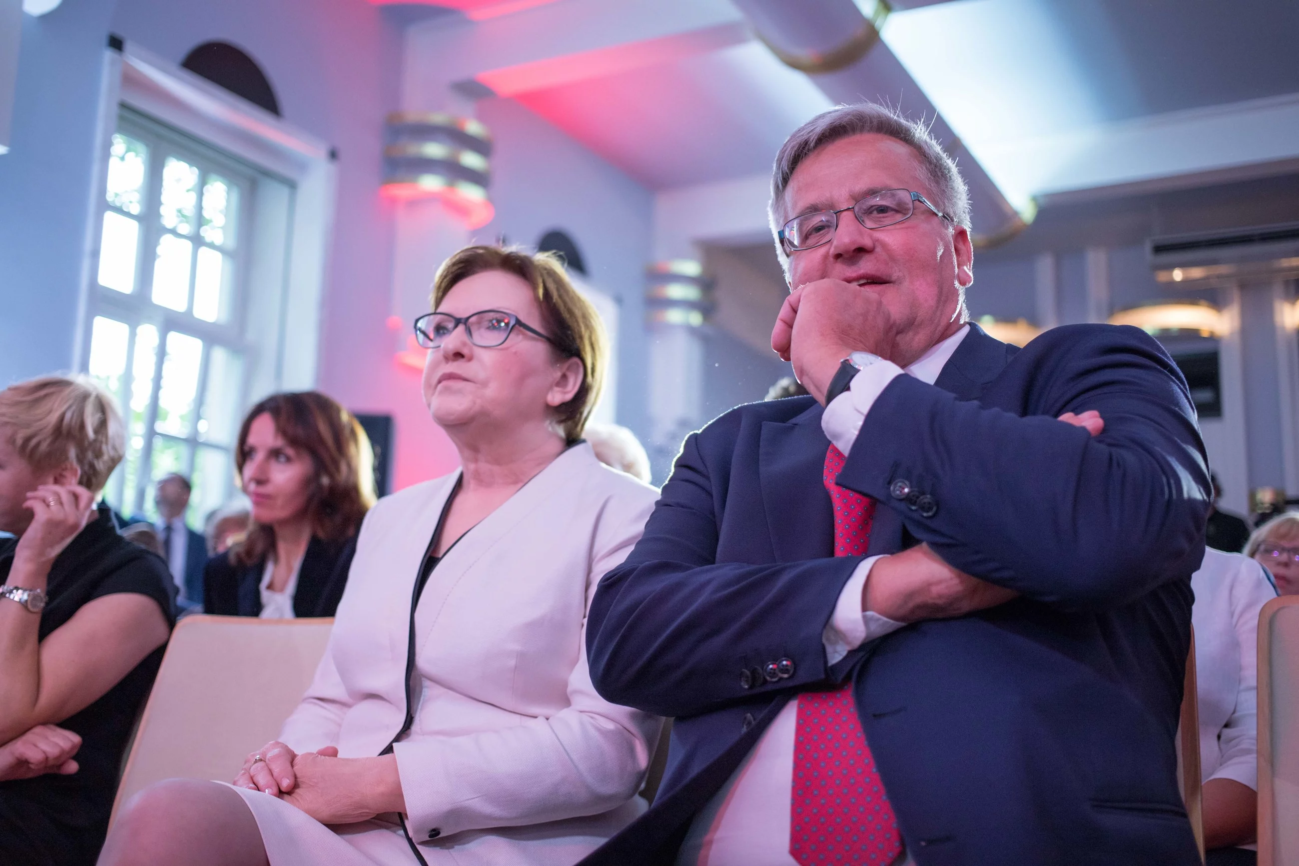 Ewa Kopacz i Bronisław Komorowski