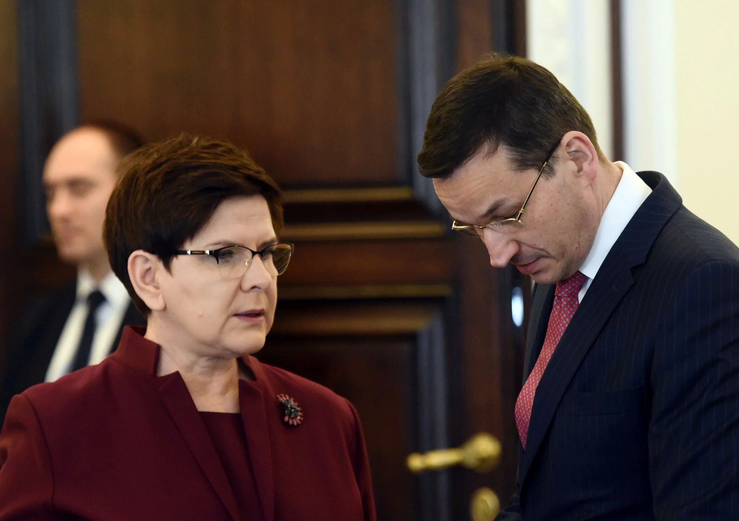 Beata Szydło i Mateusz Morawiecki