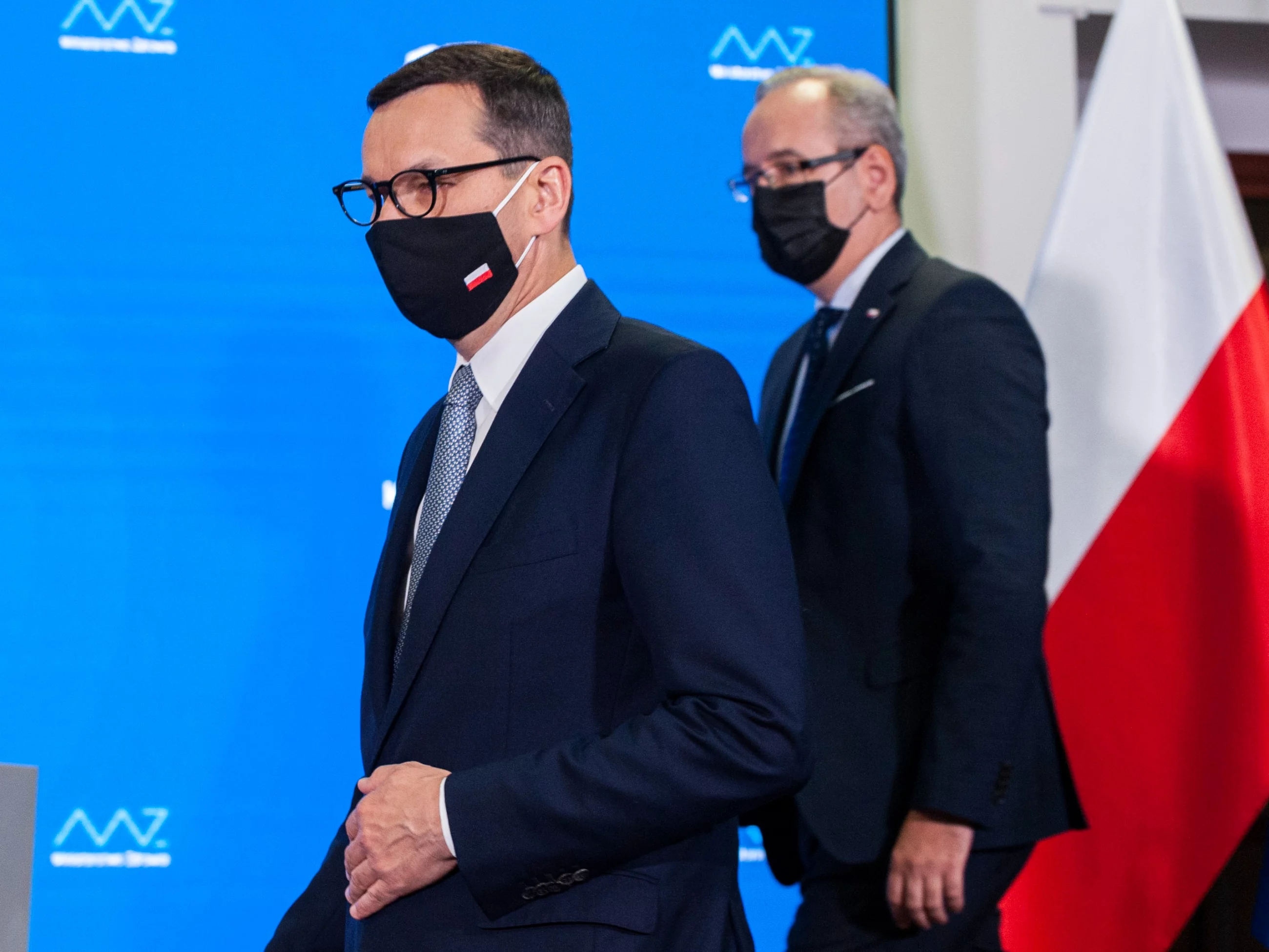 Mateusz Morawiecki i Adam Niedzielski