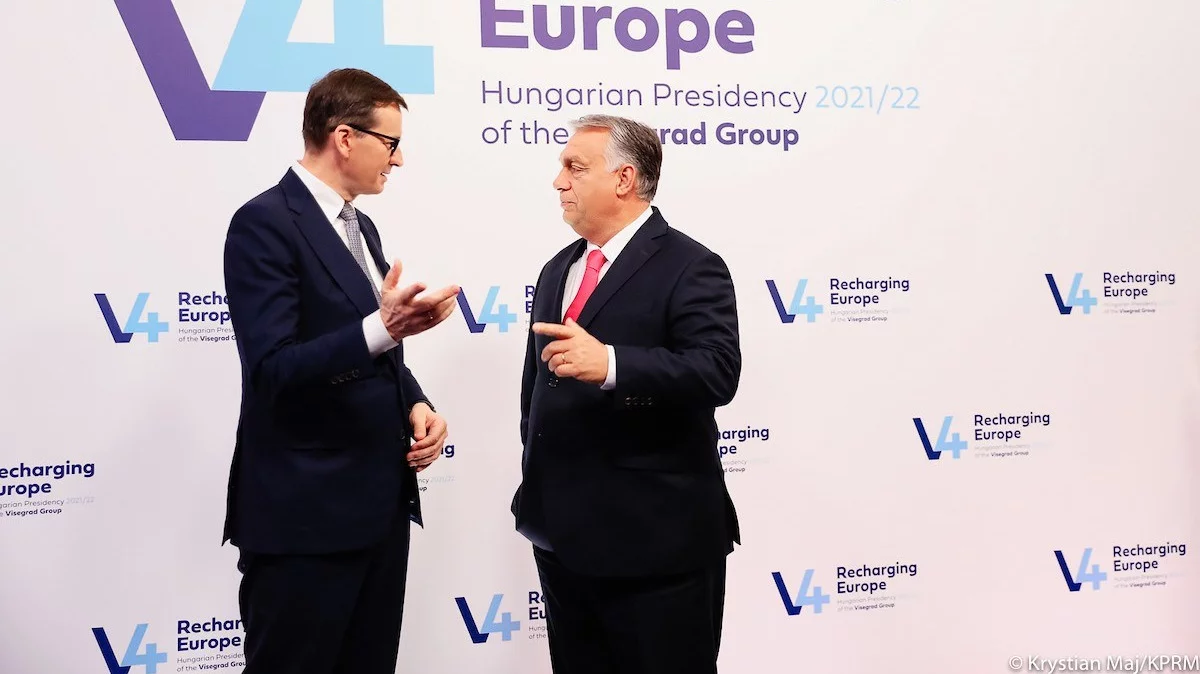 Mateusz Morawiecki i Viktor Orban