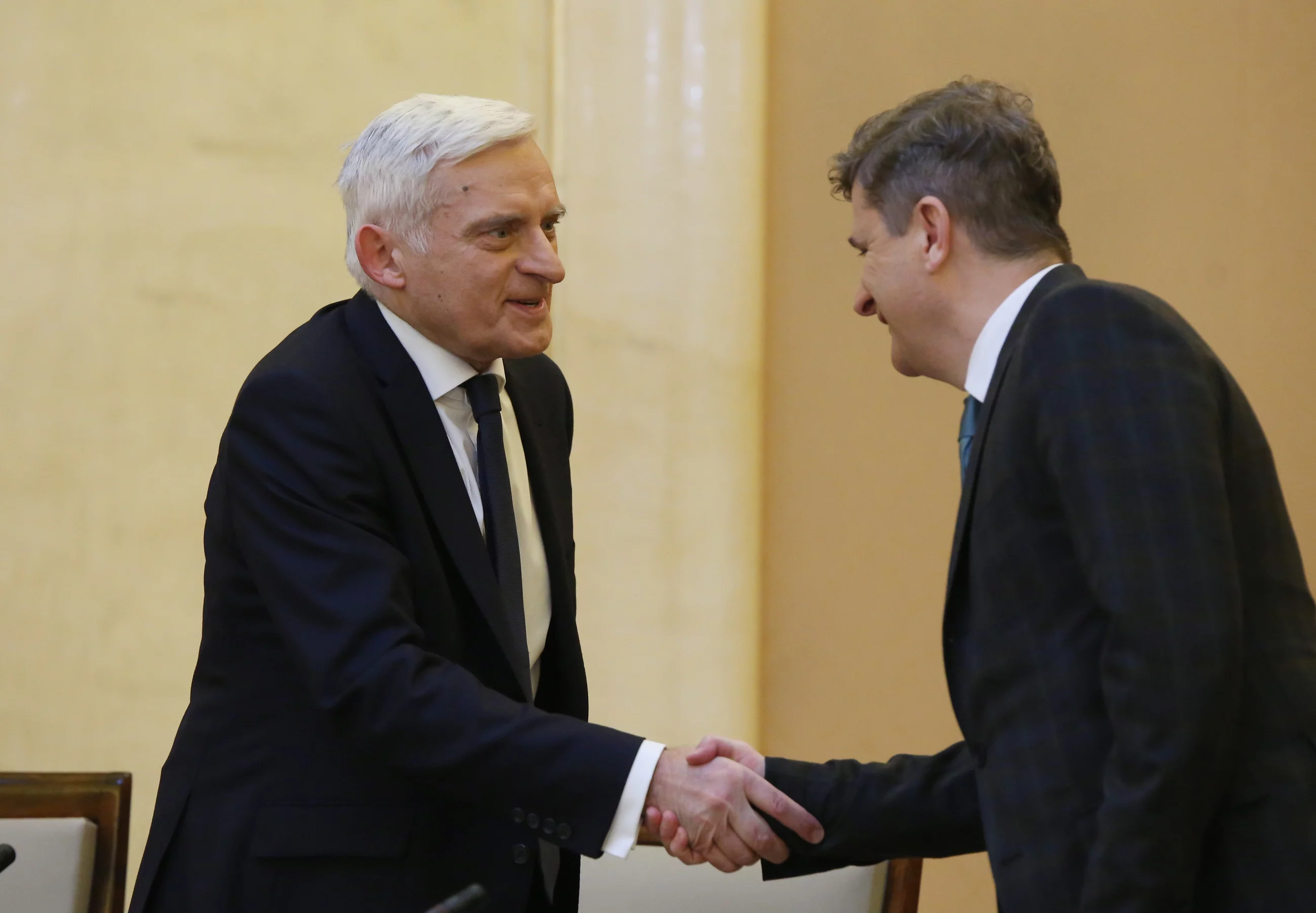 Jerzy Buzek, Janusz Palikot