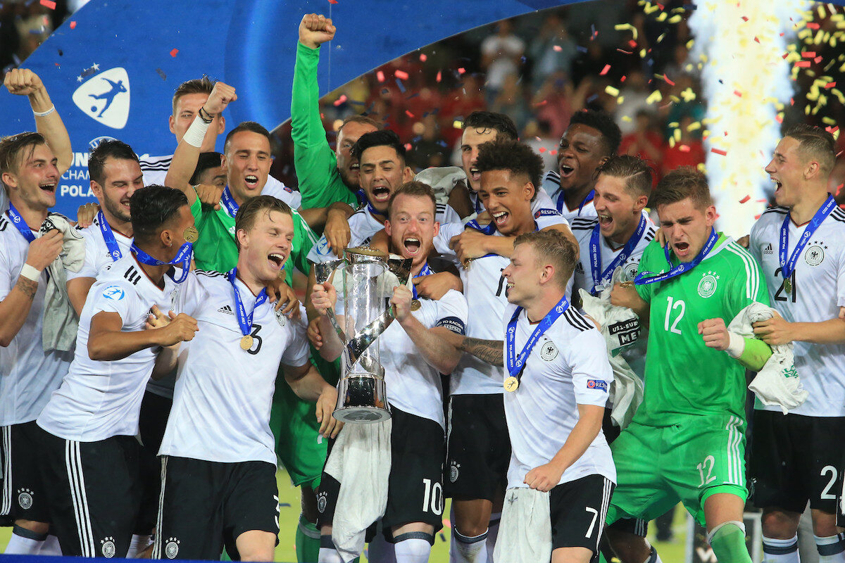 Niemcy cieszą się z wygranej Euro U-21 2017