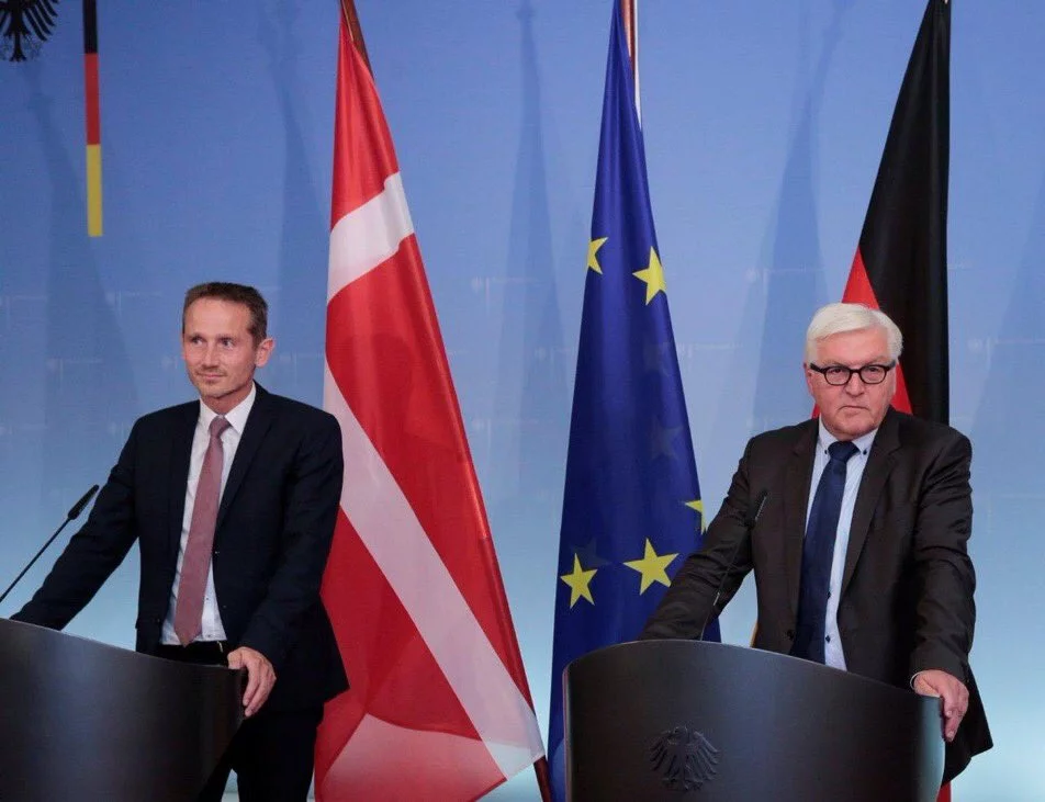 Kristian Jensen, Frank-Walter Steinmeier