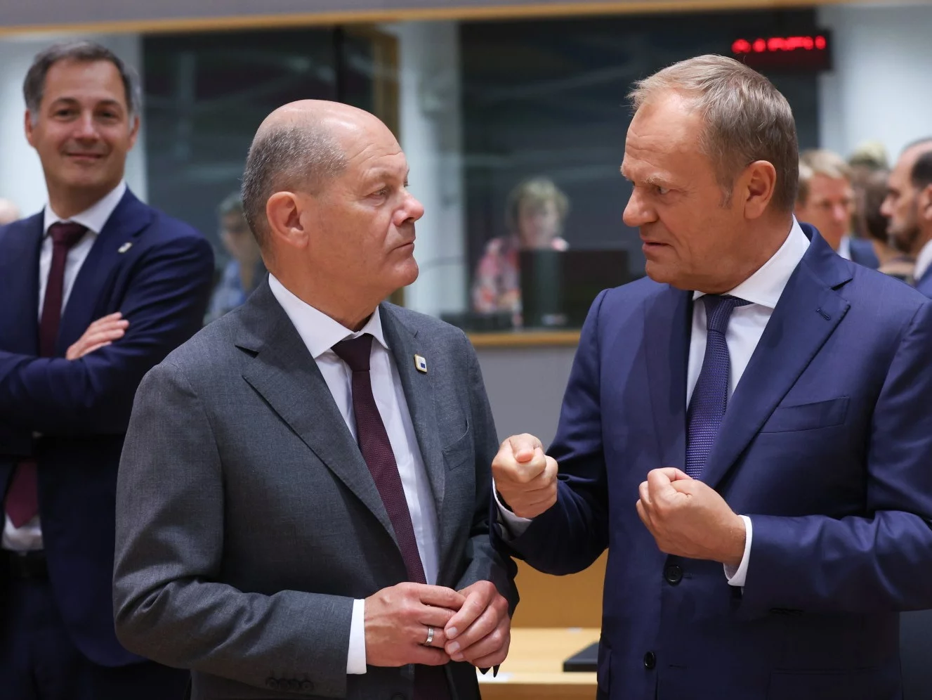 Olaf Scholz i Donald Tusk