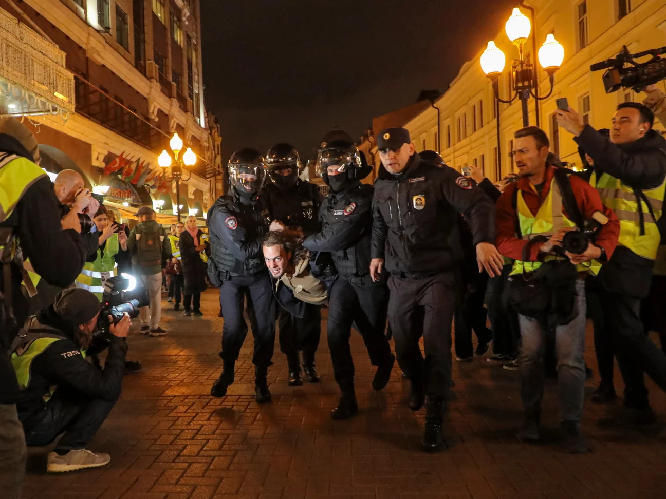 Protesty w Rosji po decyzji Putina