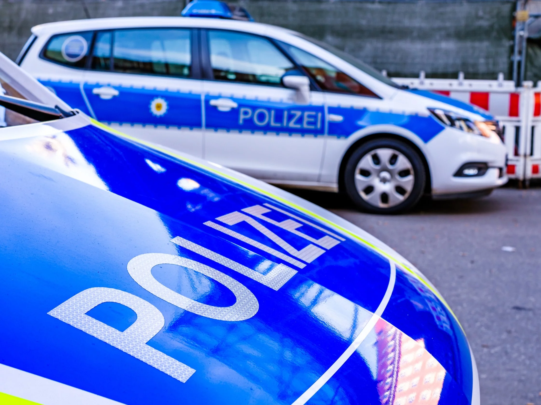 Niemiecka policja, zdjęcie ilustracyjne