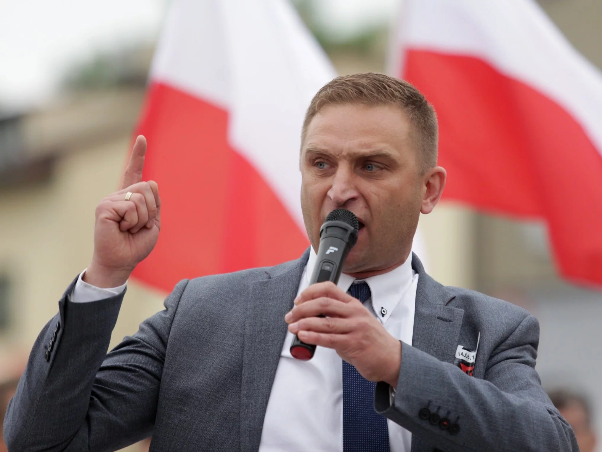 Niemiecka policja skuła Bąkiewicza? MSZ wydało oświadczenie