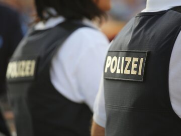 Niemiecka policja, zdjęcie ilustracyjne