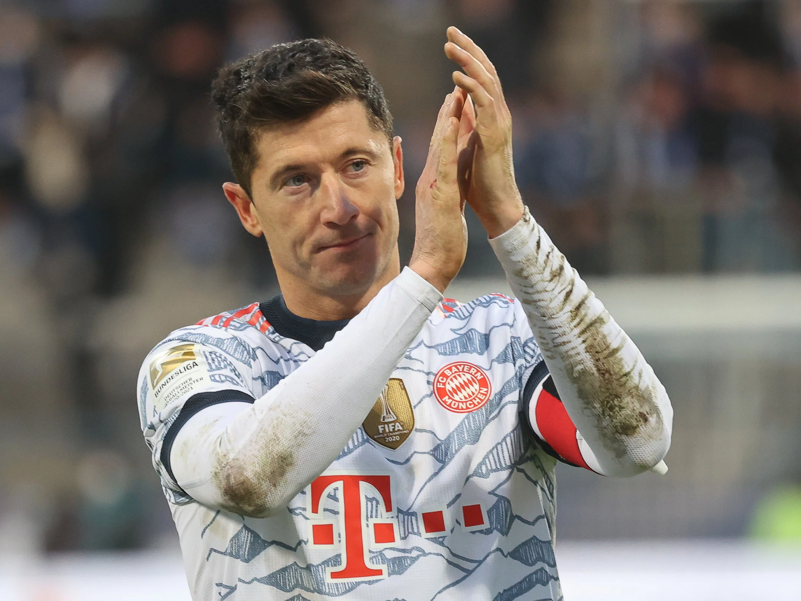 Robert Lewandowski w barwach Bayernu Monachium