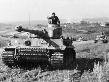 Niemieckie Tygrysy z dywizji Waffen SS „Das Reich” w bitwie na łuku Kurskim