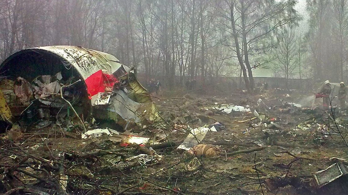 Tu-154M, który rozbił się w Smoleńsku