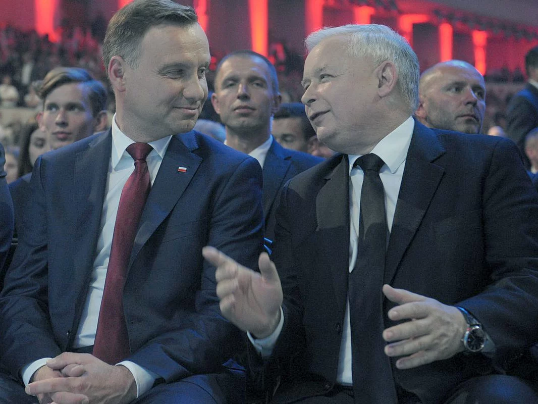 Andrzej Duda i Jarosław Kaczyński