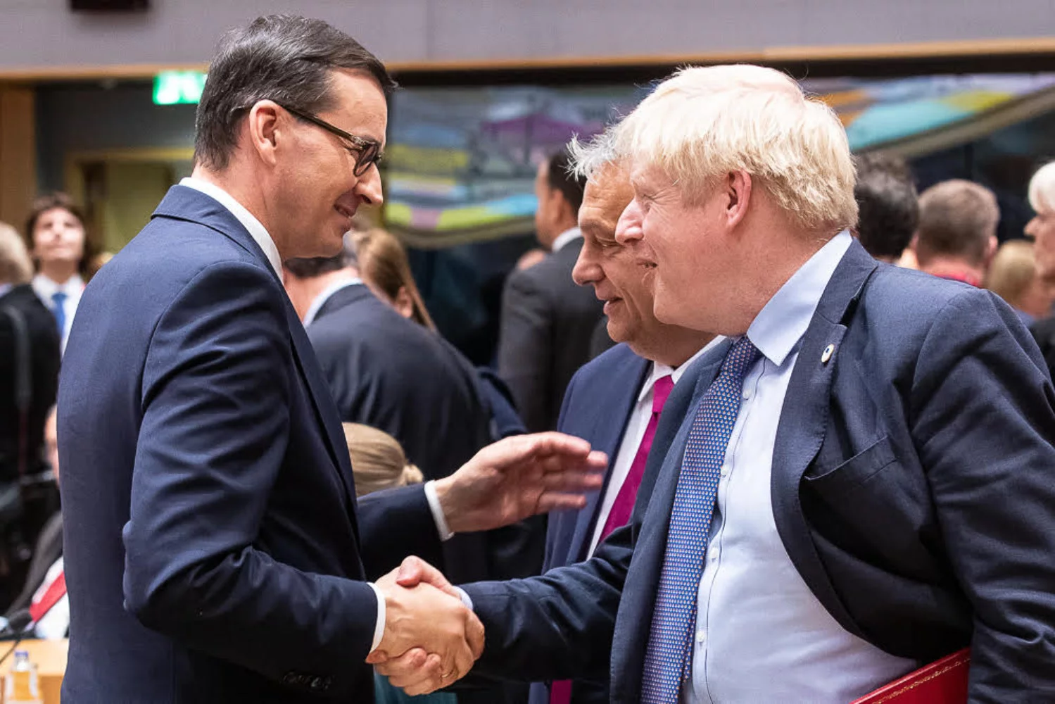 Mateusz Morawiecki, Boris Johnson