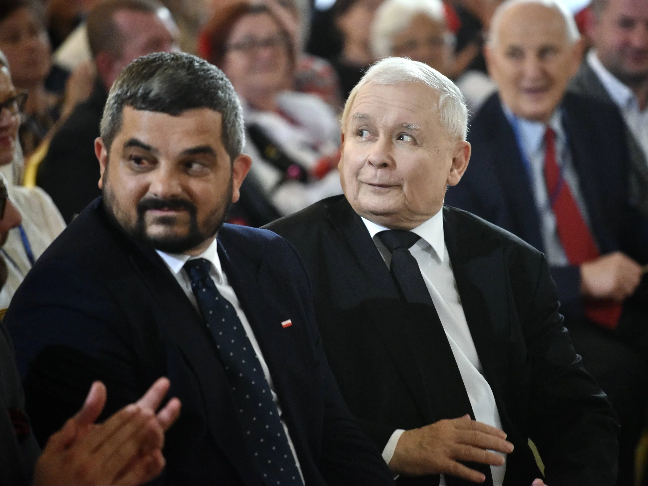 Jarosław Kaczyński na spotkaniu w Sochaczewie