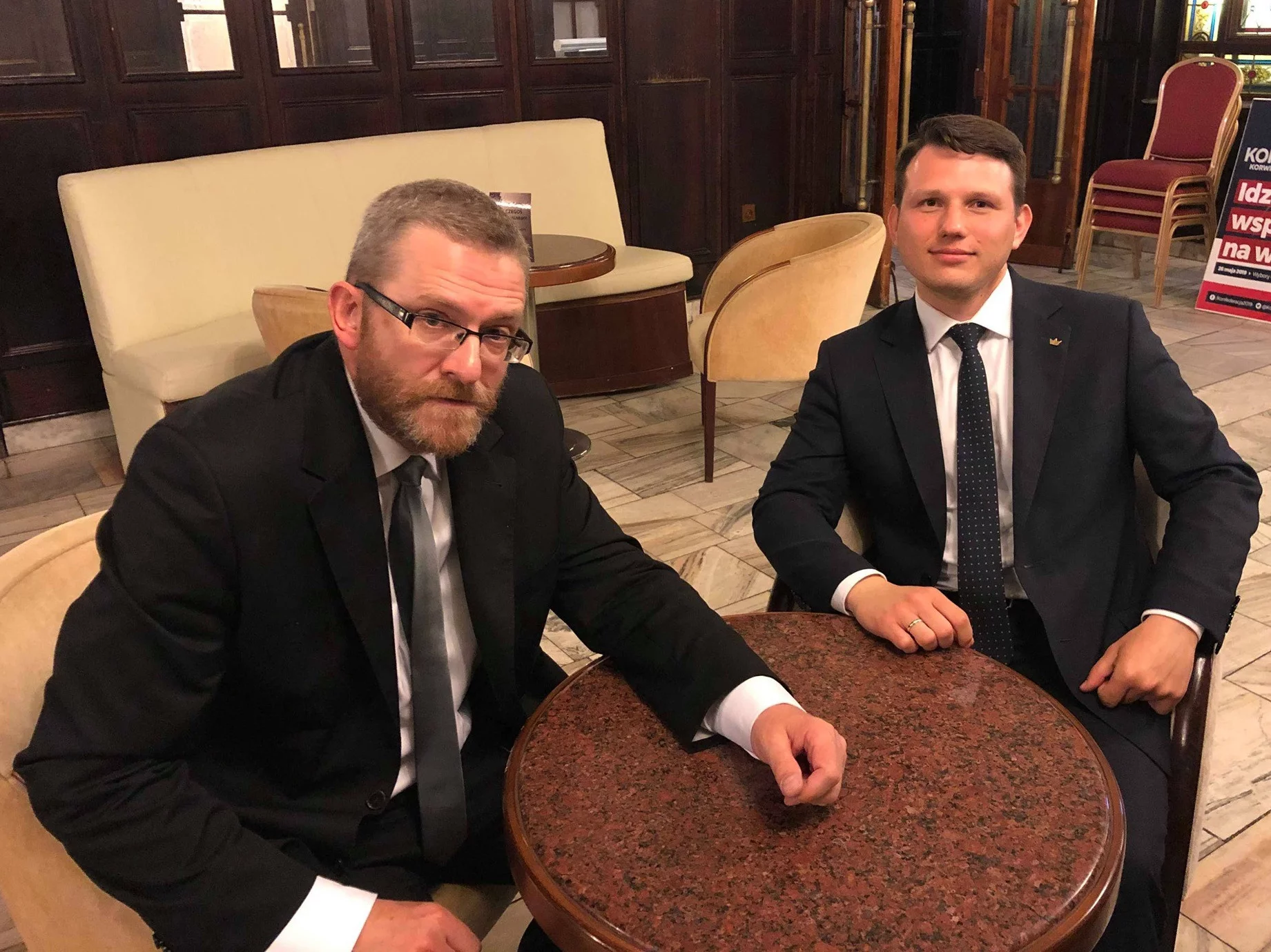 Grzegorz Braun i Sławomir Mentzen
