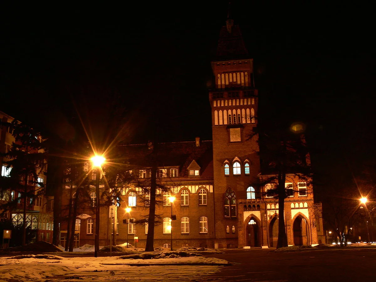 Inowrocław nocą