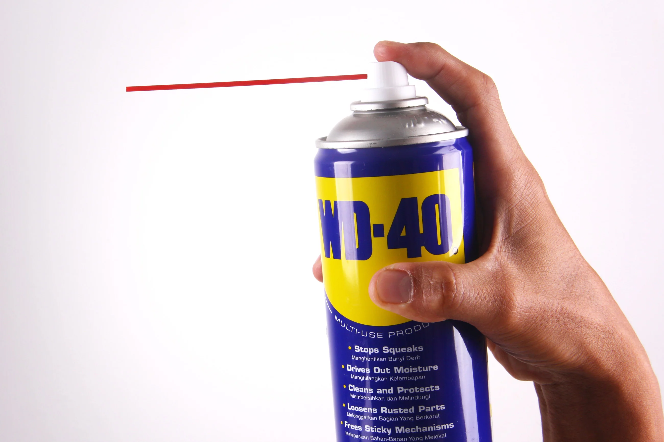 Preparat WD-40 - ilustracja