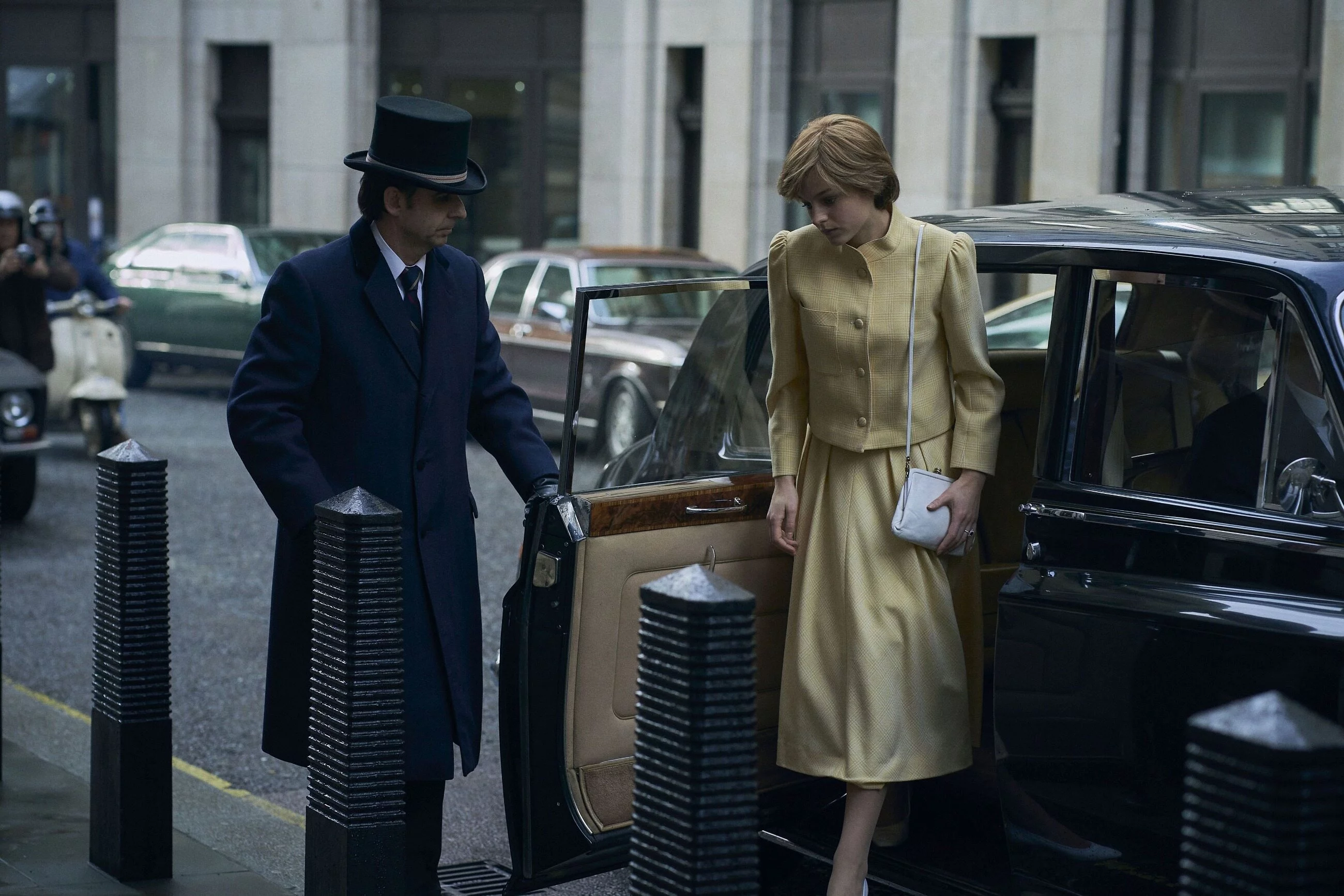 Scena z czwartego sezonu „The Crown”