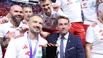 Nikola Grbić i Sebastian Świderski (na pierwszym planie)