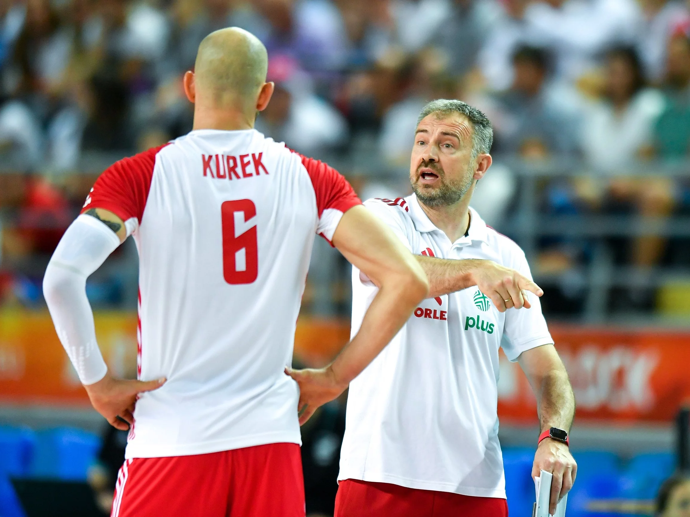 Bartosz Kurek i Nikola Grbić