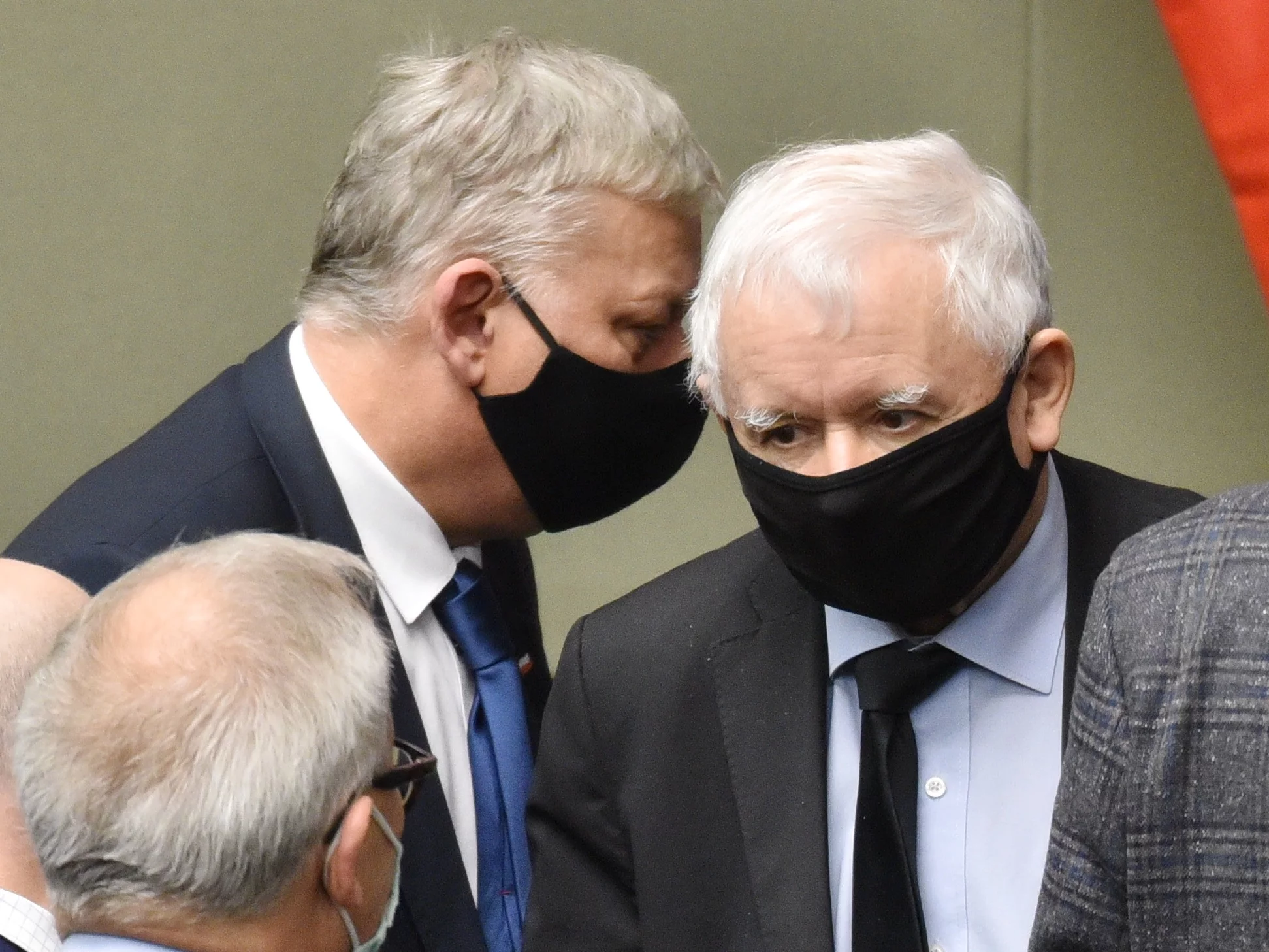 Marek Suski i Jarosław Kaczyński