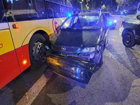 Nocny pościg za pijanym kierowcą w Warszawie