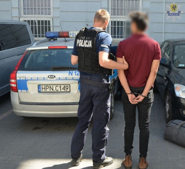 Norweg zatrzymany przez policję