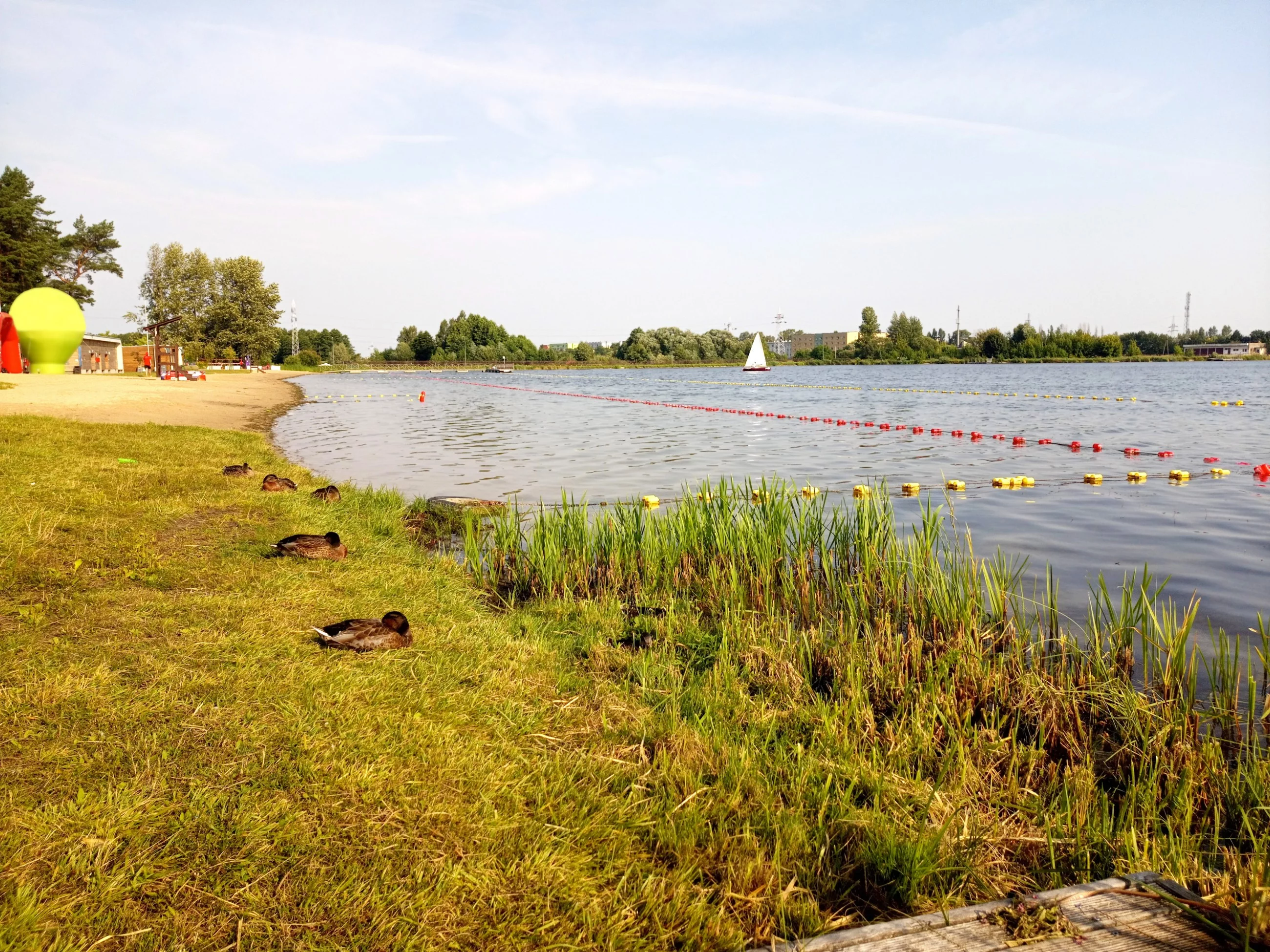 Plaża na Dojlidach w Białymstoku