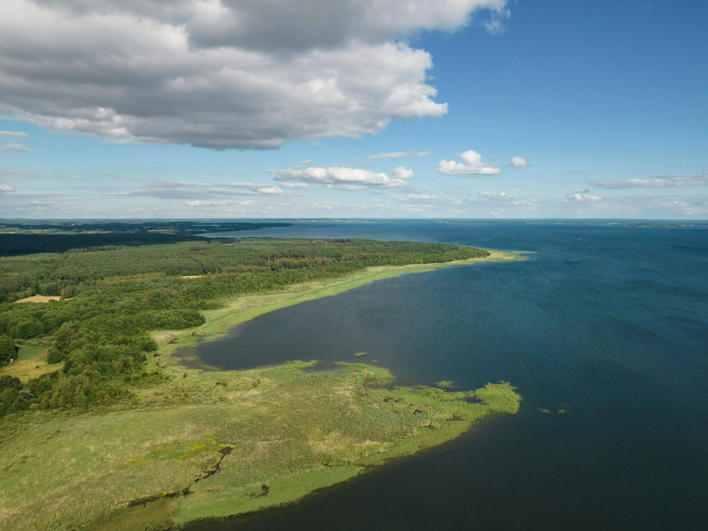 Jezioro Śniardwy na Mazurach