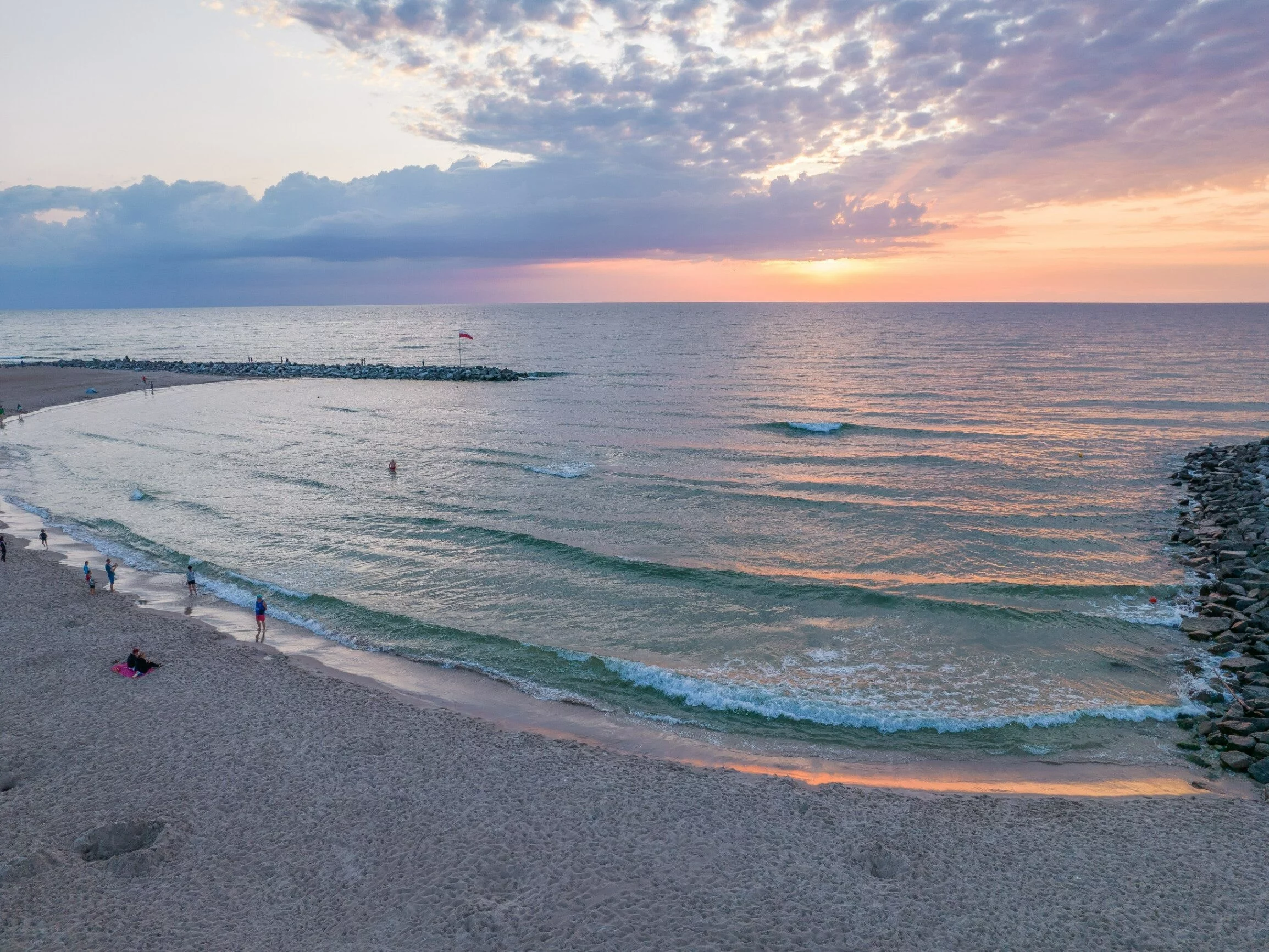 Plaża w Jarosławcu