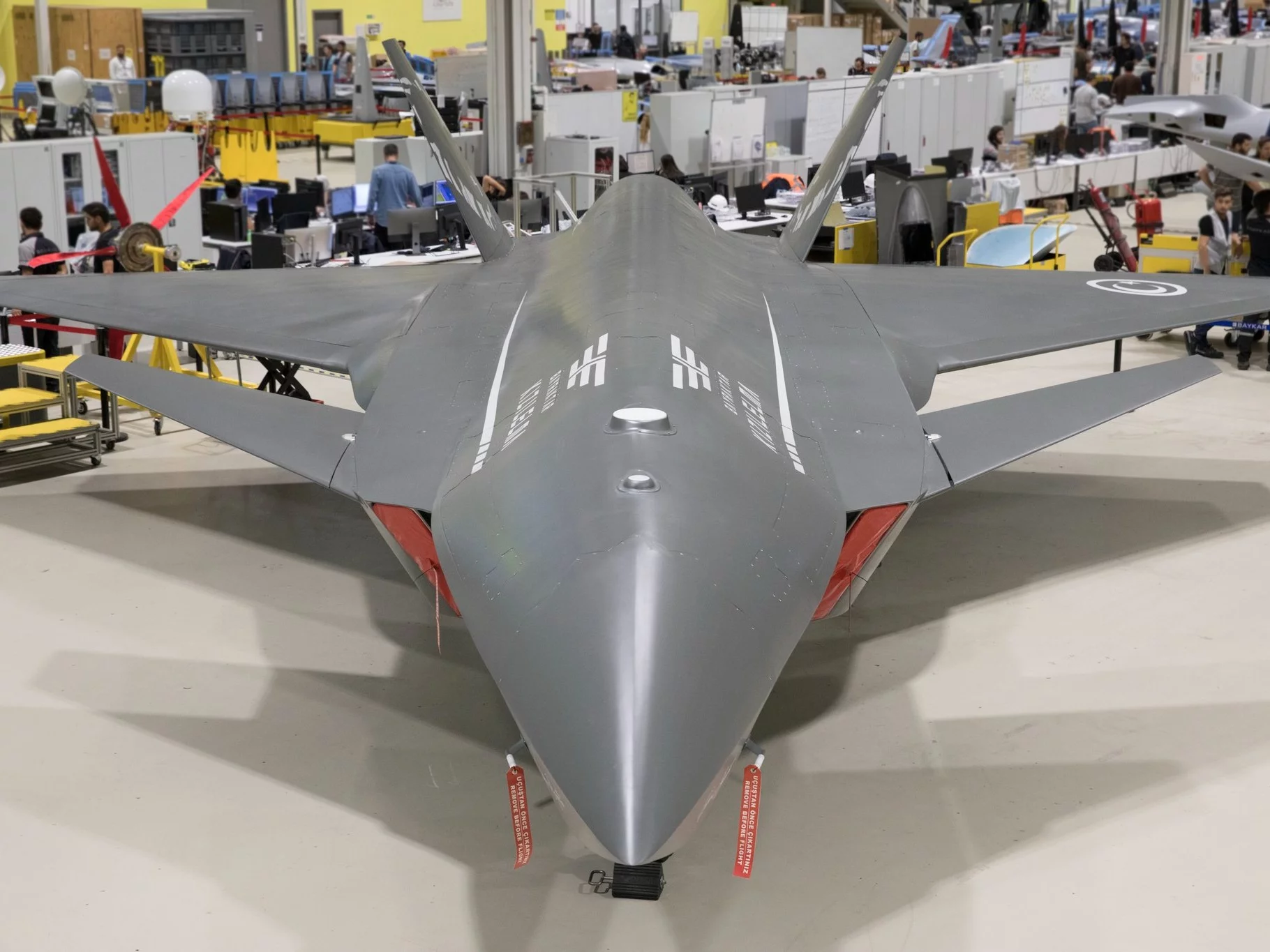 Tak prezentuje się prototyp nowego Bayraktara.