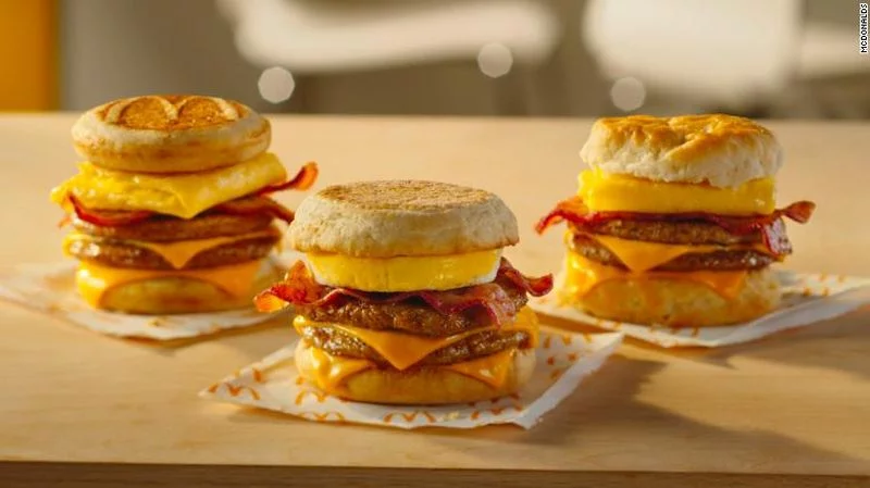 Triple Breakfast Stacks