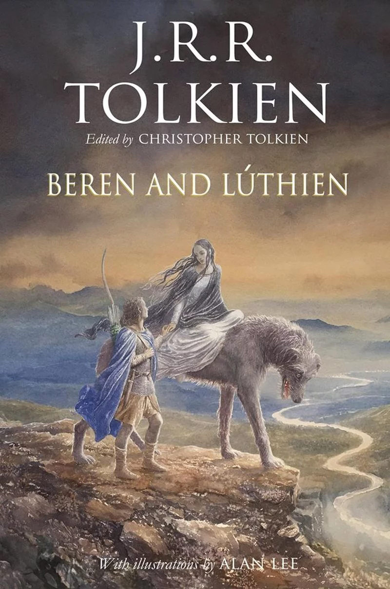 Brytyjska okładka "Beren i Luthien"