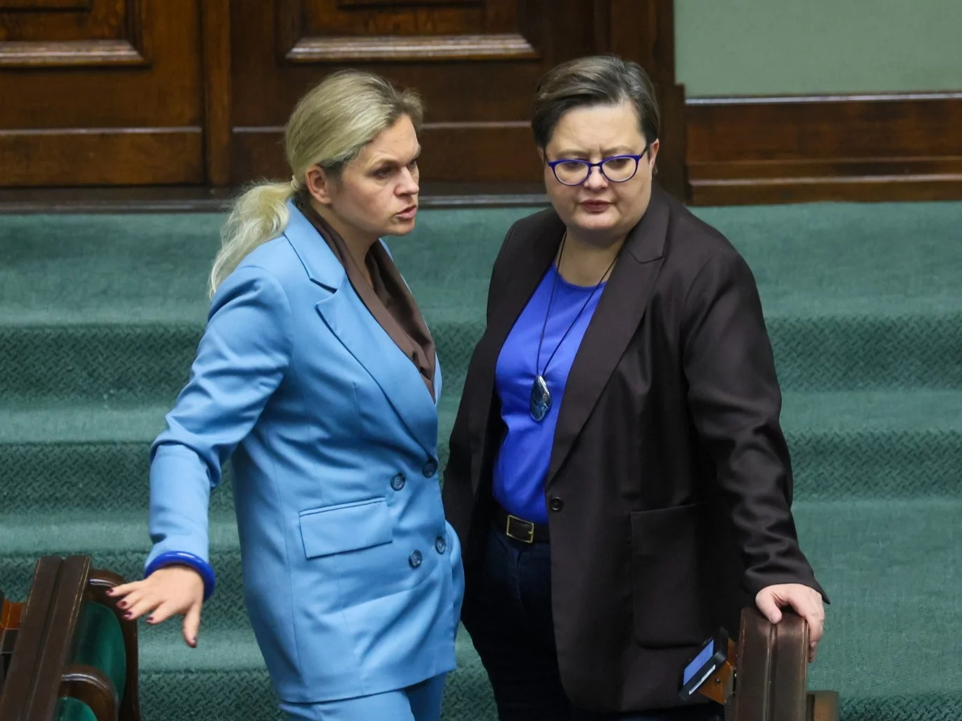 Barbara Nowacka i Katarzyna Lubnauer