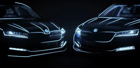 Skoda Superb (teaser)