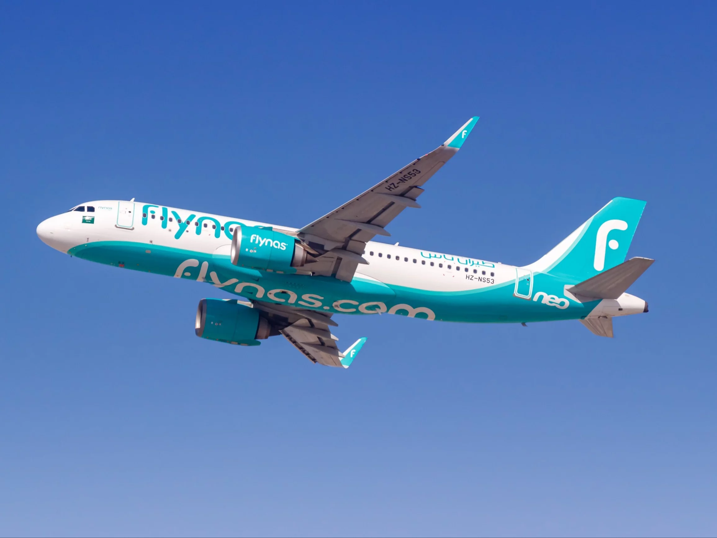 Samolot Flynas, zdjęcie ilustracyjne